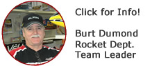 Burt Dumond Team Leader Rocket Department